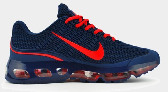 Nike Air Max 360 синие с красным