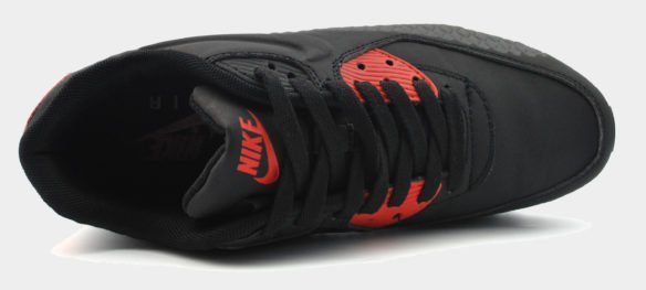 Nike Air Max 90 Черные с красным