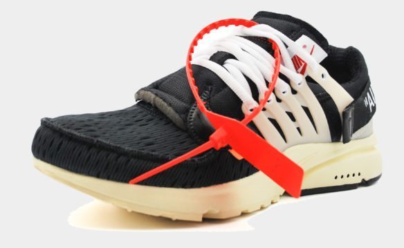 Nike Air Presto The Ten Черные с белым