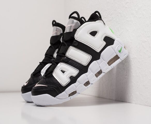Nike Air More Uptempo black lthr