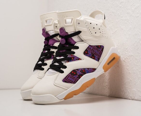 Nike Air Jordan 6 leather high white