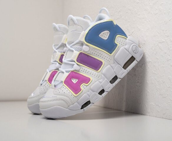 Nike Air More Uptempo белые basketball