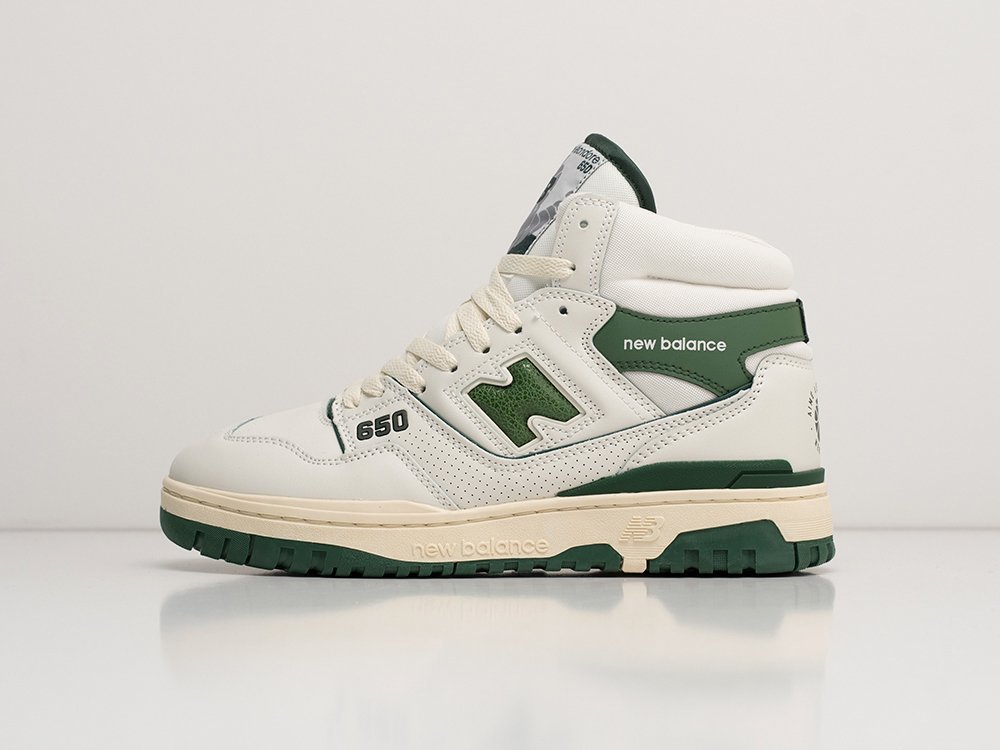 Aime Leon Dore x New Balance 650 white green KEDRED