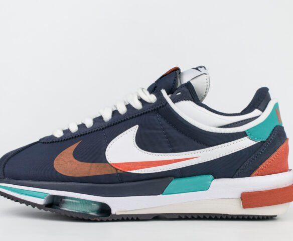 Nike Cortez 4.0 x Sacai Blue / Orange