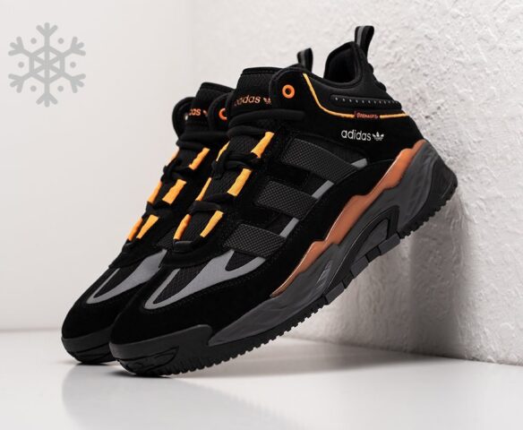 Зимние Adidas Niteball Hi black textile