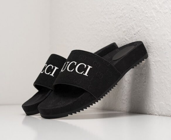 Сланцы Gucci black summer