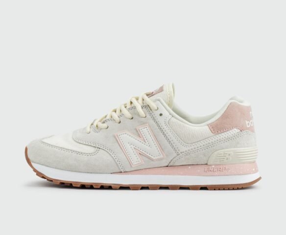 New Balance 574 L.Grey Pink Wmns