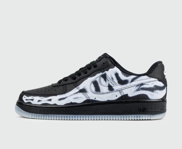Nike Air Force 1 Low Skeleton Black