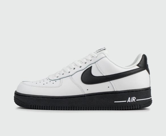 Nike Air Force 1 Low White / Black Белые 2
