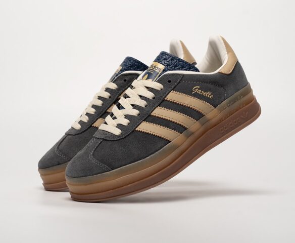 Adidas Gazelle Bold серые