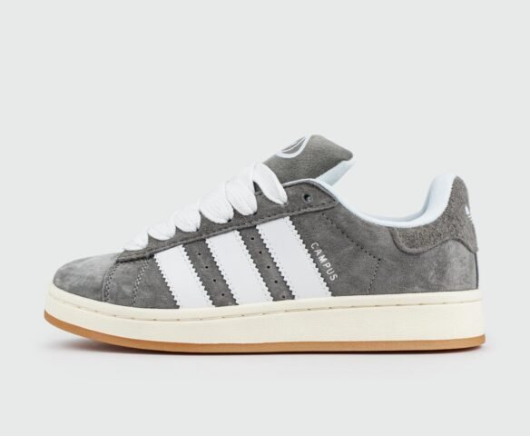 Adidas Campus 00s Grey / Gum Suede Wmns