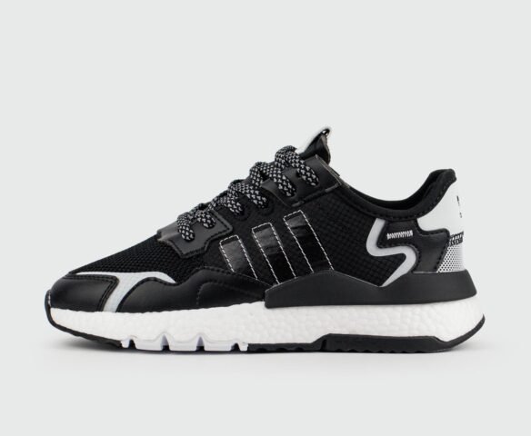 Adidas Nite Jogger Black / White Wmns