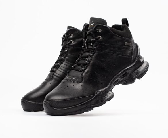 Зимние Ecco Biom black lthr