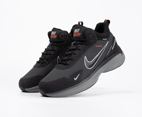 Зимние Nike Mid black