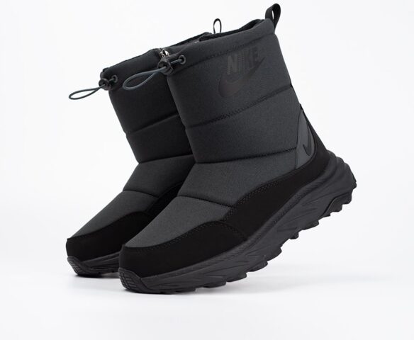 Зимние Сапоги Nike темно-серые