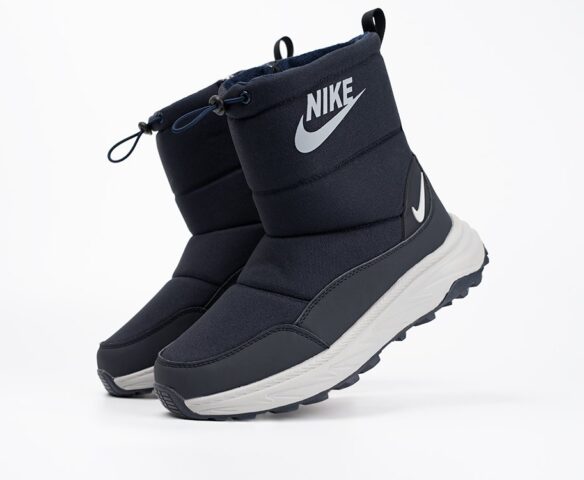 Зимние Сапоги Nike темно-синие