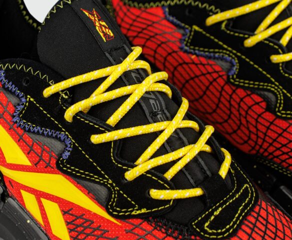 Reebok Zig Kinetica 2 Edge Red Yellow. Вид 5